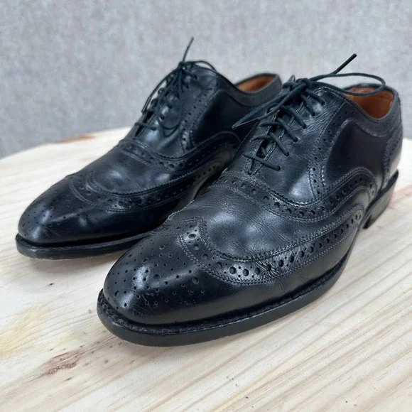 Allen Edmonds Fairhaven Leather Wingtip Brogue Oxford Dress Shoes Mens 8.5 D - Picture 3 of 15